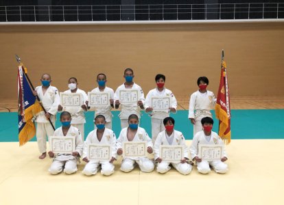 福岡市中学校新人柔道大会「団体戦」男女優勝！