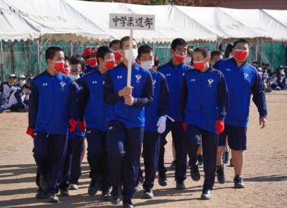 中学柔道部