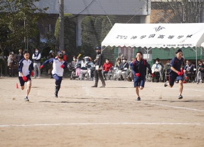 ダッシュ競争！