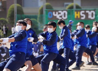 大綱引き（中学の部）