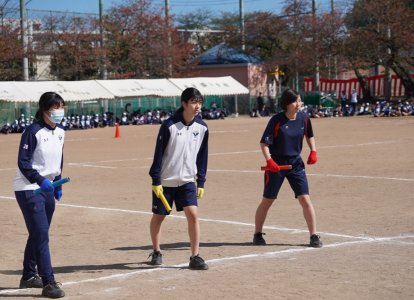 ブロック対抗リレー女子の部