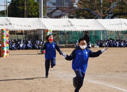 縄の長さの距離が保てます！