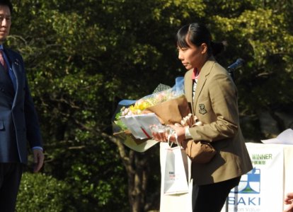 準優勝の三明さん
