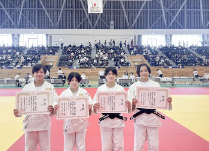 柔道中学県大会2