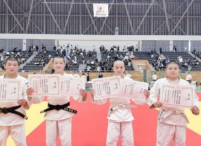 柔道中学県大会3
