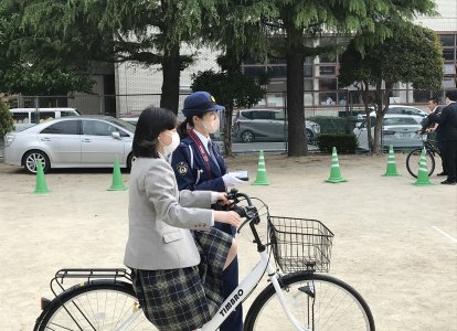 自転車運転免許試験 (8)
