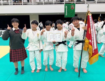 福岡市中学校新人柔道大会　結果報告