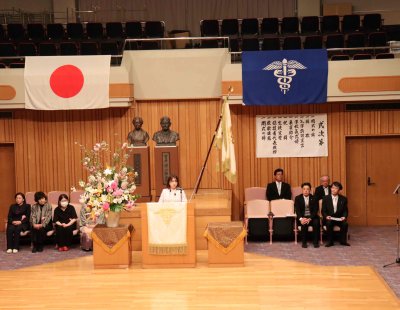 第34回入学式が挙行されました