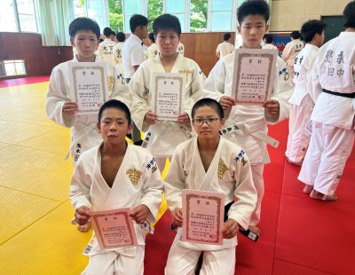 【柔道部】博多区中学校柔道大会　結果報告