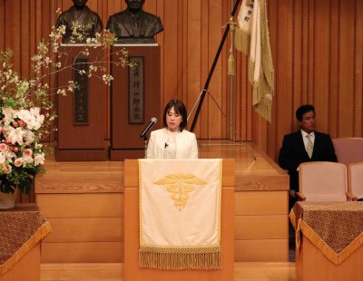 第３５回入学式が挙行されました